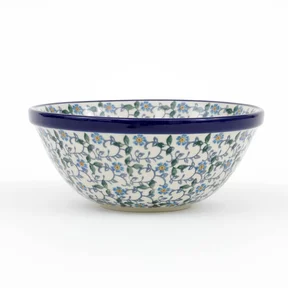 Miska ceramiczna 058 h-7,5cm <br> 2089X Niezapominajki